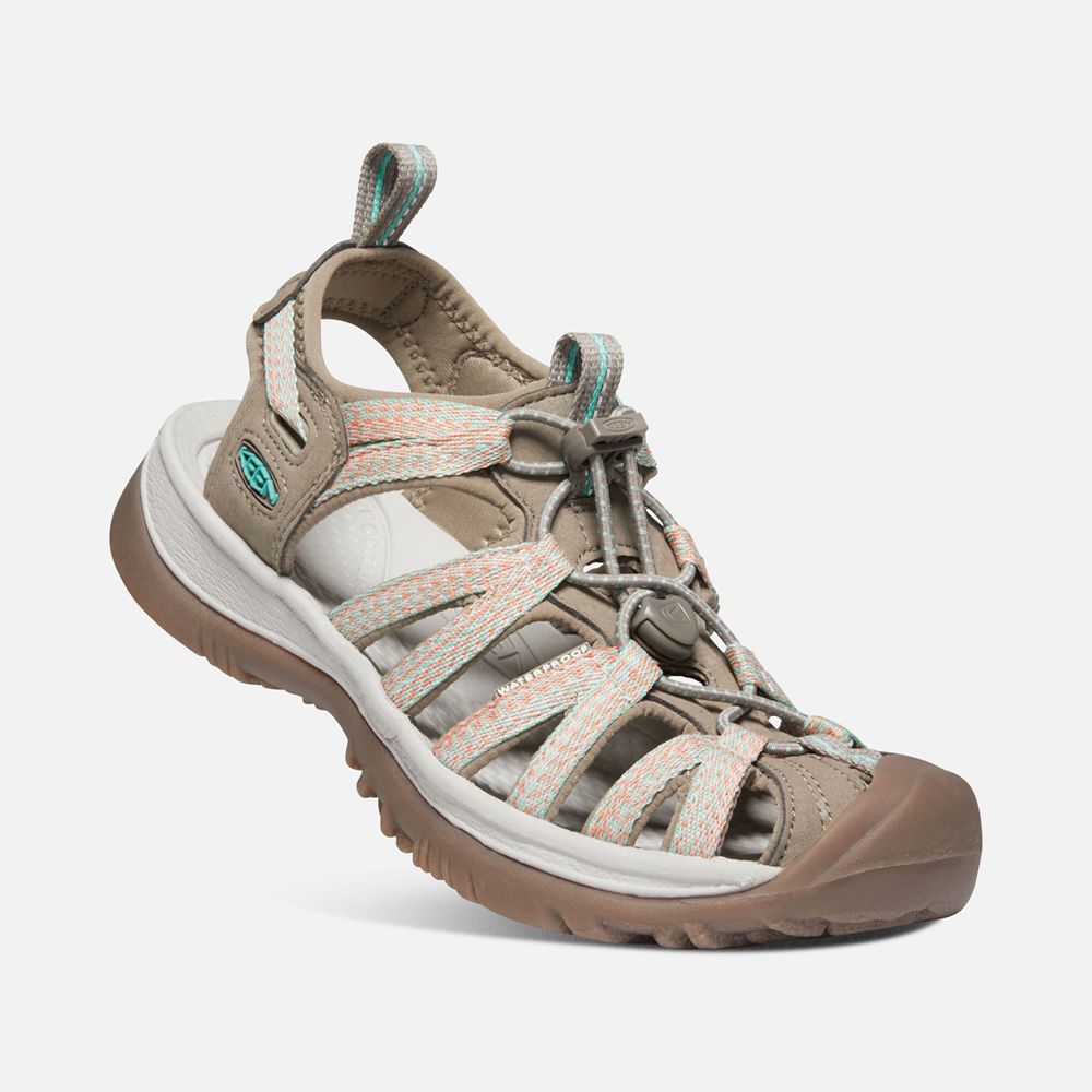 Keen Sandaal Dames Beige/Koraal - Whisper - 38524-DMST